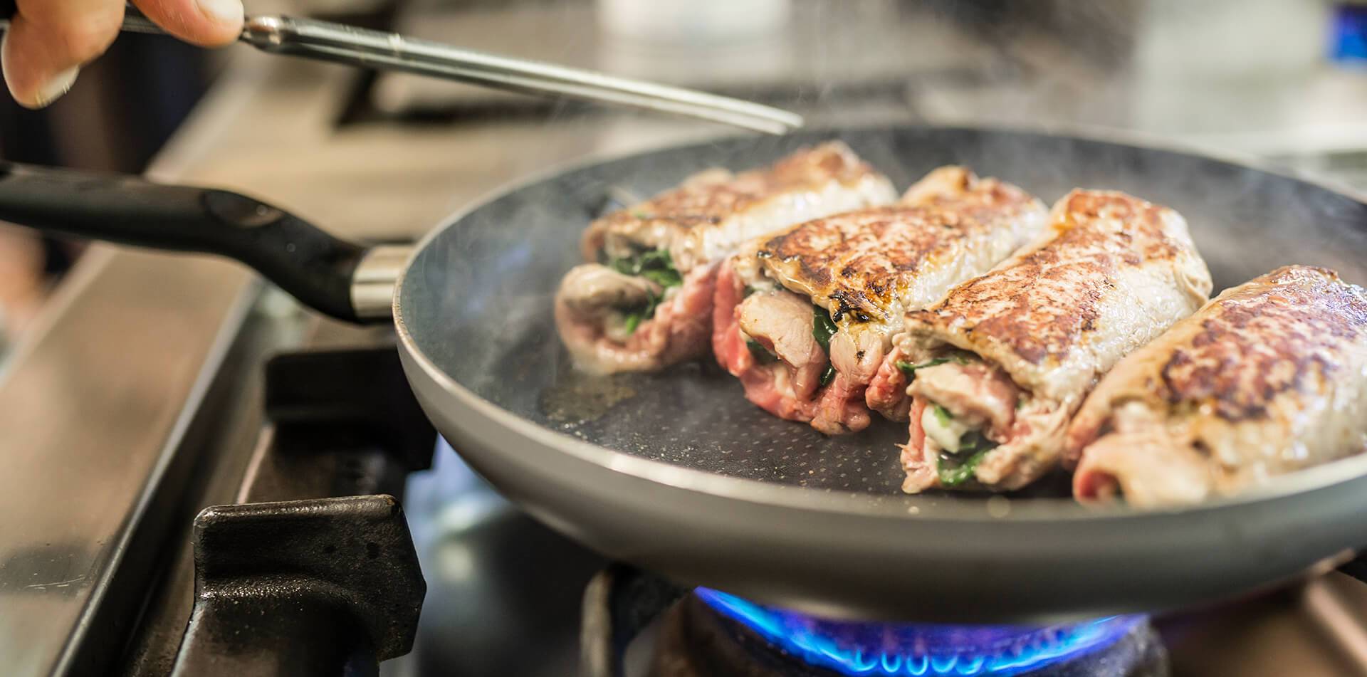 Hier kocht der Chef