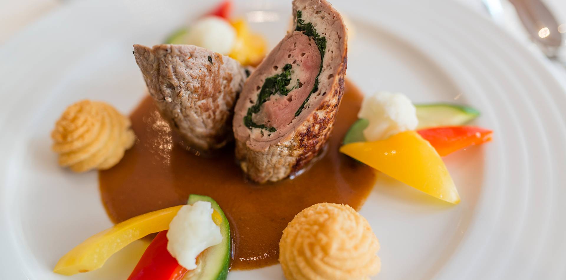 Hier kocht der Chef